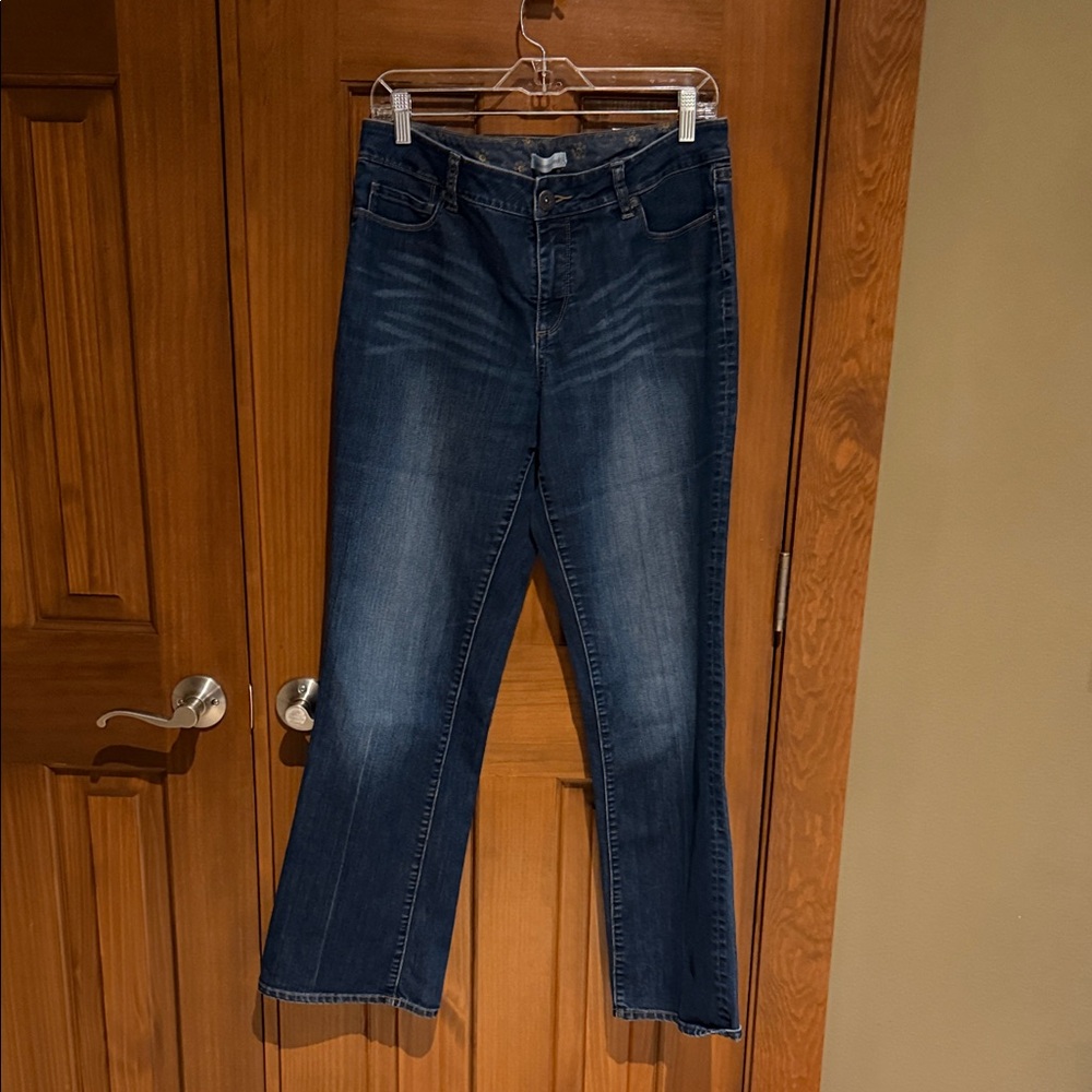 Coldwater Creek Dark Blue Women's Straight-Leg Jeans